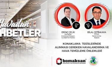 Covid 19’dan korunmak için havayı temizlemek gerekiyor