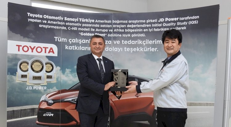 TOYOTA OTOMOTİV SANAYİ TÜRKİYE’YE PLATİN İHRACAT ÖDÜLÜ