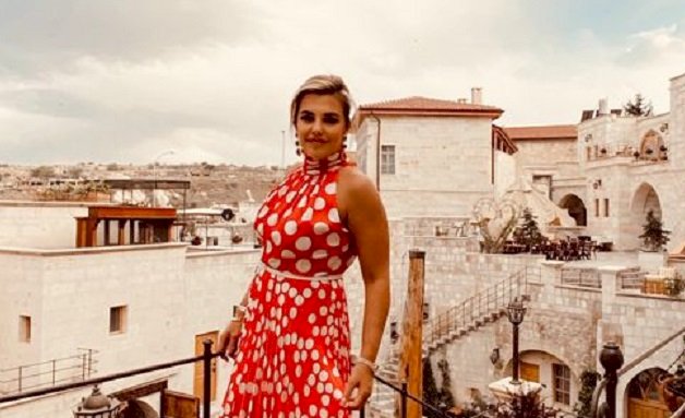 Evrim Başaran, Kapadokya’yı ATV motorla keşfe çıktı