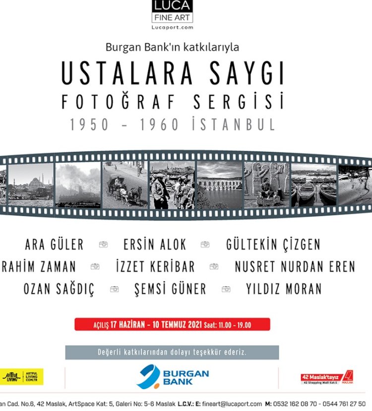 Fotoğrafın Değerleri “Ustalara Saygı” Sergisi’nde