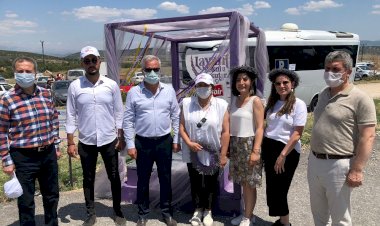 LAVANTA KOKULU KÖY’DE LAVANTA KOKULU YATAK SERGİLENDİ