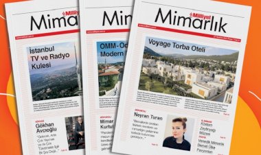 Milliyet Mimarlık dergisi sektördeki güncel bilgileri paylaşmaya devam ediyor