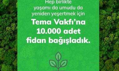 Enuygun’dan TEMA’ya 10 Bin Fidan Bağışı