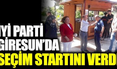 İYİ Parti Giresun'da seçim startını verdi