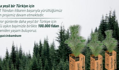 Yeşil Bir Türkiye İçin 100 Bin Fidan Dağıtımı
