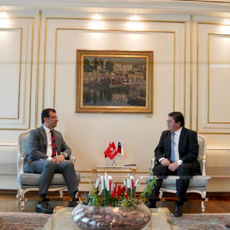 Şili Cumhuriyeti Ankara Büyükelçisi İstanbul’a ilk resmi ziyaretini yaptı