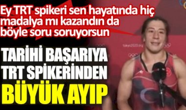 Tarihi başarıya TRT spikerinden büyük ayıp