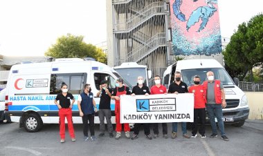 KADIKÖY ORMAN YANGINLARIYLA MÜCADELEYE DESTEK İÇİN ÜÇÜNCÜ EKİBİNİ YOLCULADI