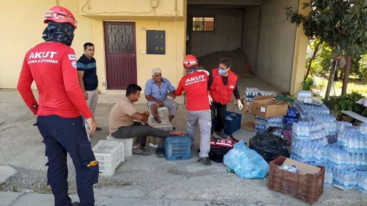 AKUT, Akdeniz yangınında 251 cana destek oldu