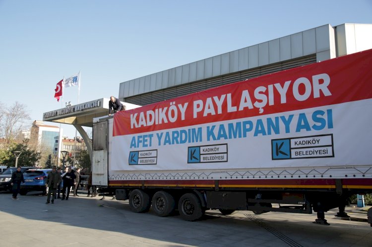 KADIKÖY’DEN AFET YARDIM KAMPANYASI