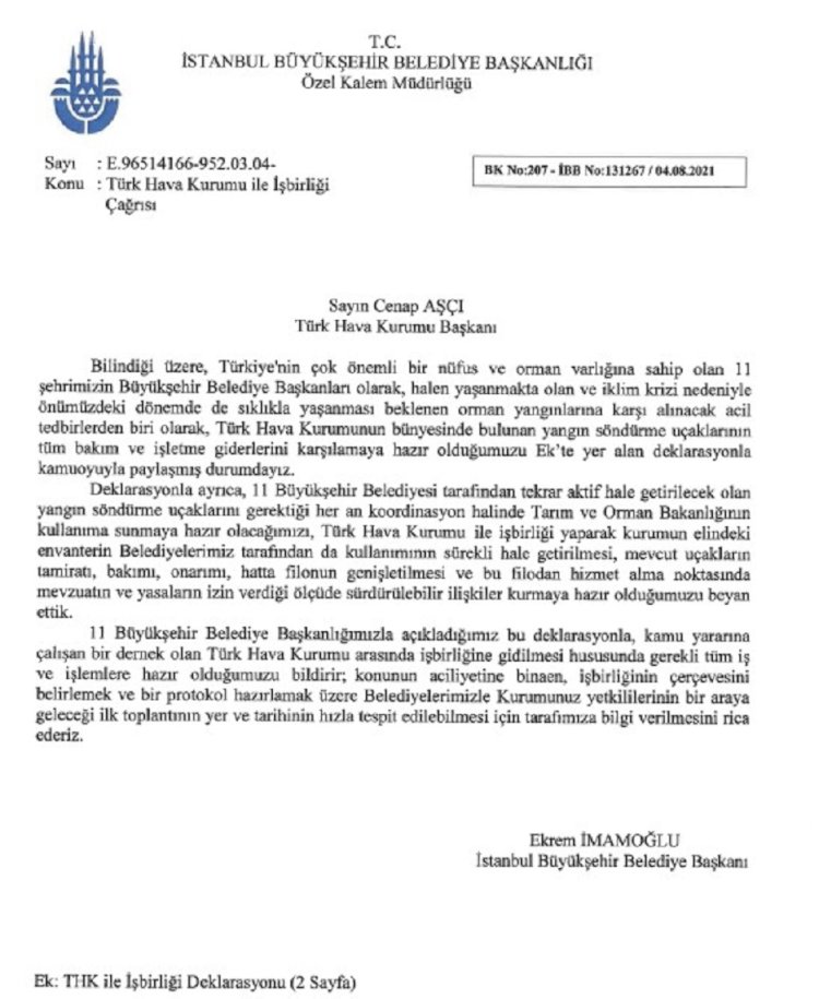 11 BAŞKAN THK’YA İŞ BİRLİĞİ BAŞVURUSU YAPTI
