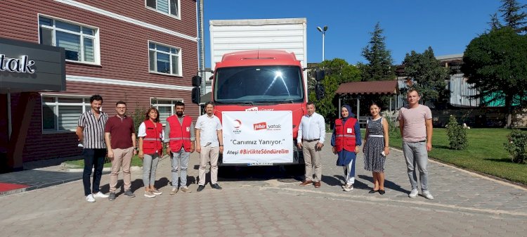 İŞBİR YATAK’TAN İHTİYAÇ SAHİBİ BÖLGELERE YARDIM ARACI