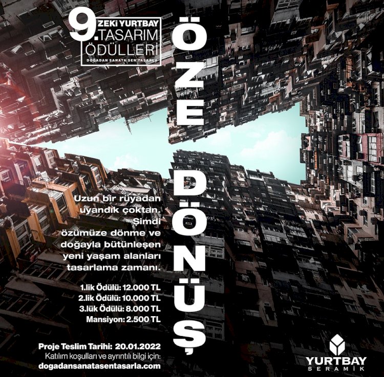 9. Zeki Yurtbay Tasarım Ödülleri Heyecanı Başlıyor!