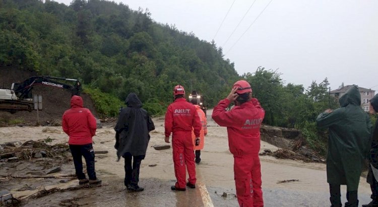 AKUT Karadeniz Sel  AKUT, Karadeniz’de tekrar görev başında