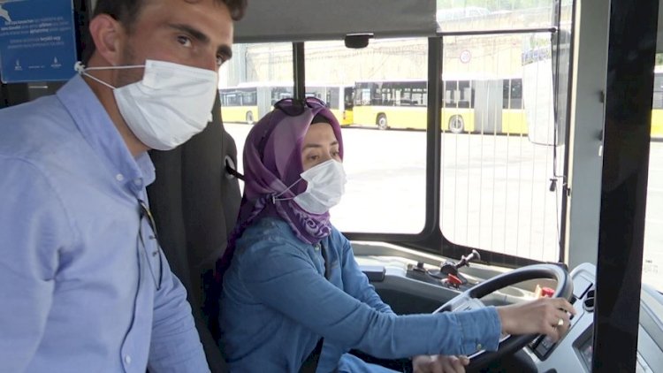 İETT’DE 25 KADIN ŞOFÖR DAHA DİREKSİYON BAŞINDA