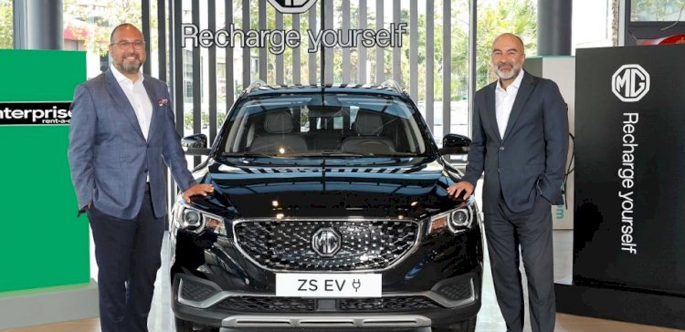 Enterprise Türkiye’nin Elektrikli Filosu 50 Adet MG ZS EV ile Daha da Büyüdü!