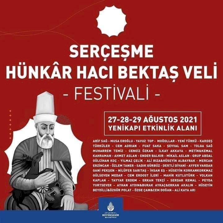 SERÇEŞME HÜNKÂR HACI BEKTAŞ VELİ FESTİVALİ’’ BU CUMA BAŞLIYOR
