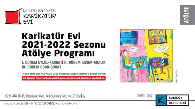 KARİKATÜR EVİ YENİ DÖNEM KAYITLARI BAŞLADI