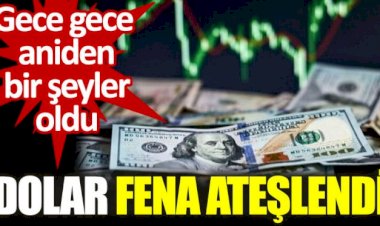 Dolar fena ateşlendi