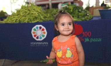 Türkiye'de ilk: Kayseri Kocasinan, sadece yerel üreticilerin katıldığı iki organik pazara ev sahipliği yapıyor