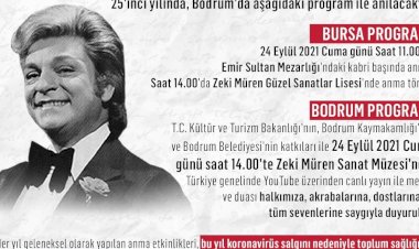 Türk Eğitim Vakfı ve TSK Mehmetçik Vakfı, Zeki Müren’i 25’inci Ölüm Yıl Dönümünde Saygıyla Anıyor