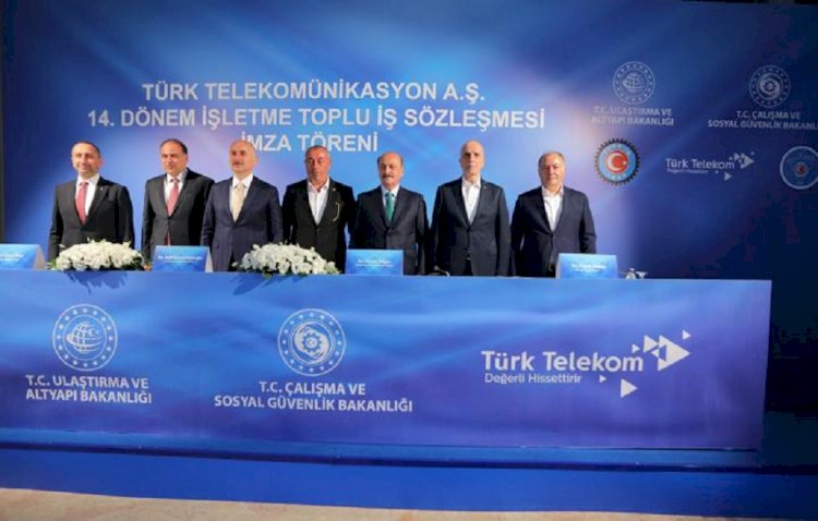 TÜRK TELEKOM ‘14. DÖNEM TOPLU İŞ SÖZLEŞMESİ’ İMZALARI ATILDI