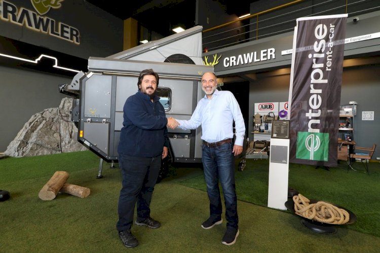 Crawler İş Birliğiyle Filosuna 100 Adet Karavan Ekleyen Enterprise, Tek Tıkla Karavan Kiralayacak!