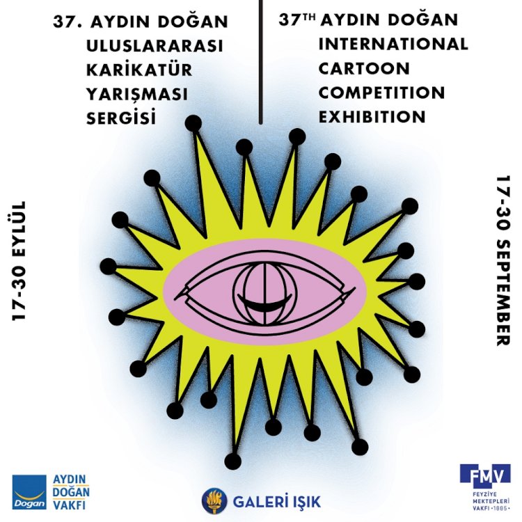 37. Aydın Doğan Uluslararası Karikatür Yarışması Sergisi, Galeri Işık Teşvikiye’de açılıyor