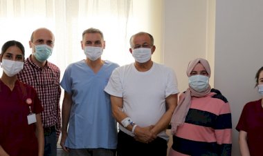 Diş tedavisi için geldiği memleketinde aort damarı değiştirildi