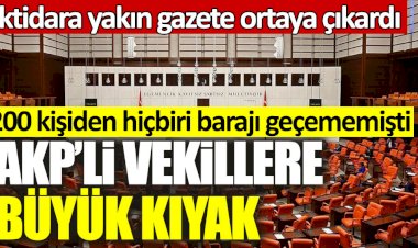 İktidara yakın gazete ortaya çıkardı! AKP'li vekillere büyük kıyak