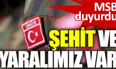 Pençe Yıldırım harekat bölgesinde bir asker şehit oldu, bir asker yaralandı