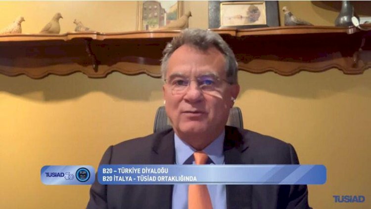 TÜSİAD Yönetim Kurulu Başkanı Simone Kslowski'ni konferansı konuşması
