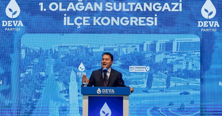 ALİ BABACAN: ‘Sayın Bahçeli kayyum gibi iktidarın başında’