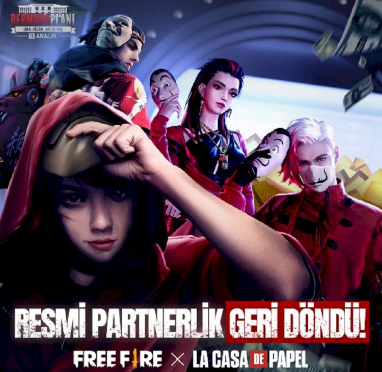Büyük Soygun, Aralık'ta “Son Bölüm: Soy ve Kaç” ile Free Fire'a Dönüyor