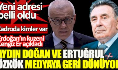 Ertuğrul Özkök medyaya dönmeye hazırlanıyor
