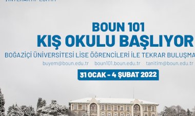 Liselilere Boğaziçi Üniversitesi'nden ders alma şansı