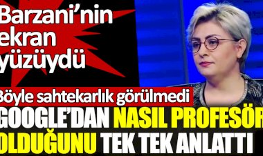 Barzani’nin ekran yüzüydü! Zulâl Atalay Laçin Google'dan nasıl profesör olduğunu tek tek anlattı