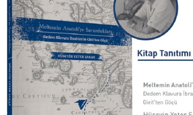 GEÇMİŞTE KAYBOLMAYA DİRENİŞ”İN KİTABINDA  GİRİT’TEN GÖÇÜN ÖYKÜSÜ OKUYUCUYLA BULUŞUYOR