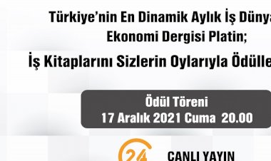 Türkiye’nin En Dinamik Aylık Ekonomi ve İş Dünyası Dergisi Platin