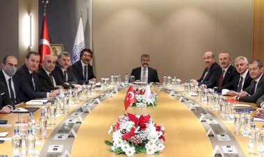 T.C. Hazine ve Maliye Bakanı Dr. Nureddin Nebati’nin TBB Yönetim Kurulu ile yapmış olduğu toplantı