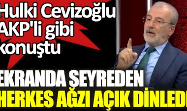 Hulki Cevizoğlu CNN Türk'te AKP'li gibi konuştu! Ekranda seyreden herkes ağzı açık dinledi