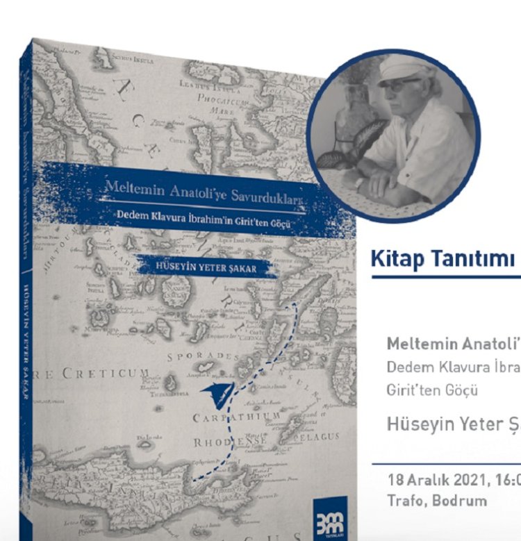 GEÇMİŞTE KAYBOLMAYA DİRENİŞ”İN KİTABINDA  GİRİT’TEN GÖÇÜN ÖYKÜSÜ OKUYUCUYLA BULUŞUYOR