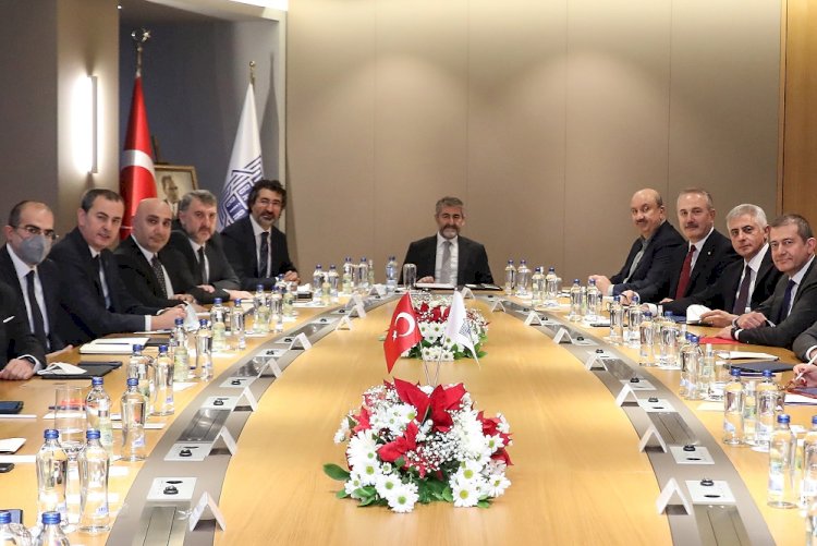 T.C. Hazine ve Maliye Bakanı Dr. Nureddin Nebati’nin TBB Yönetim Kurulu ile yapmış olduğu toplantı