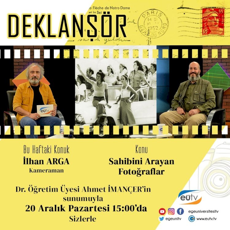 Deklanşör programının 83. bölüm konuğu Fotoğraf Sanatçısı Cuma Gül, konusu ise Stüdyo ve Gezi Fotoğrafçılığı.