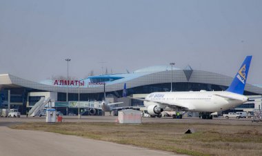 Almatı Havalimanı uçuşlara açıldı