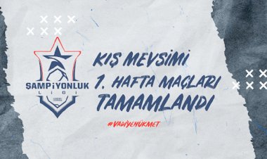 ŞAMPİYONLUK LİGİ 2022 KIŞ MEVSİMİ BAŞLADI