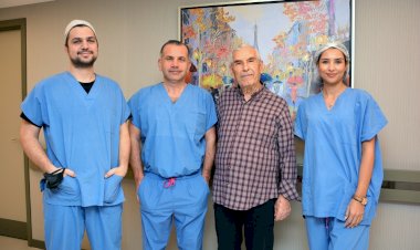 84 YAŞINDA AYNI ANDA İKİ KAPALI AMELİYAT OLDU, SAĞLIĞINA KAVUŞTU