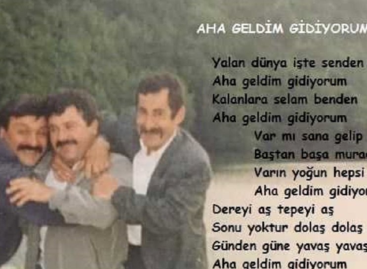 ÜÇÜ DE TÜRKEŞ’ÇİYDİ..