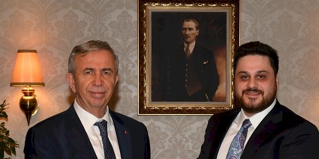 BTP liderinden Mansur Yavaş’a ziyaret