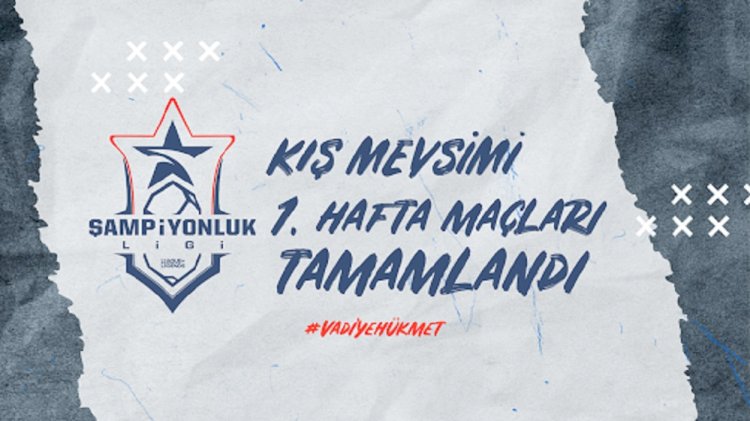 ŞAMPİYONLUK LİGİ 2022 KIŞ MEVSİMİ BAŞLADI